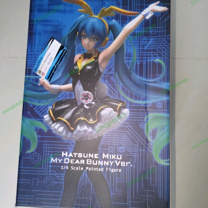 [Original] Freeing 1/4 Hatsune Miku My Dear Bunny Ver Recast Anime Bunny Figure Berkualitas