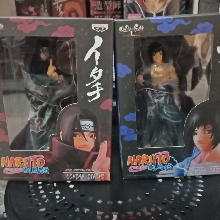 [Ori] Banpresto Sasuke And Uchiha Itachi Limited