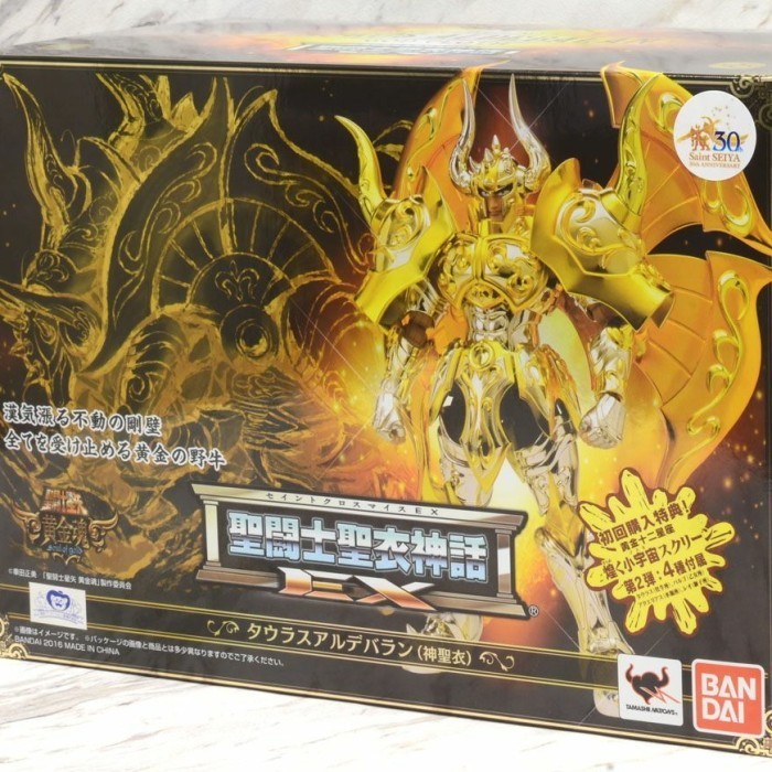 [Ori] Scm Saint Cloth Myth Taurus Aldebaran Soul Of Gold Sog Mib Ori Bandai Diskon
