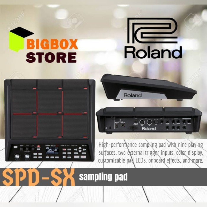 [New] Roland Spd-Sx Sampling Percussion Pad Diskon