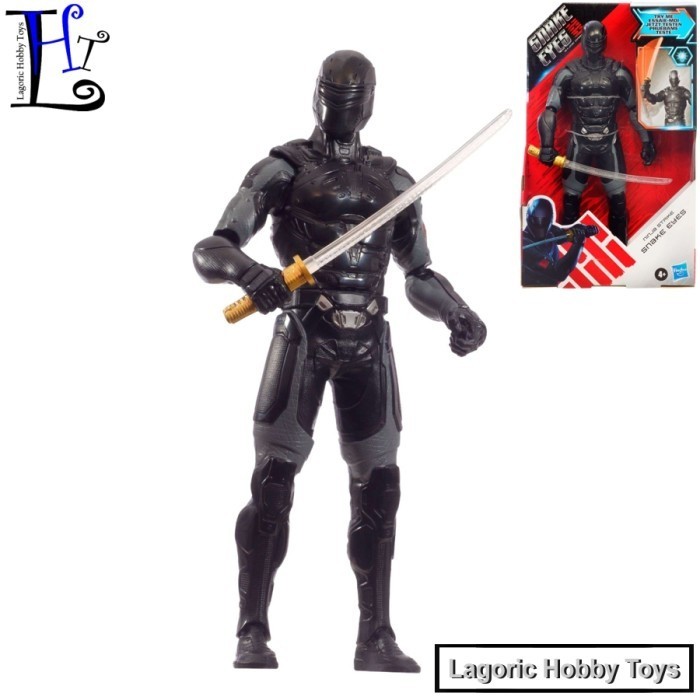 [Original] Ninja Strike Snake Eyes Snake Eyes G.I. Joe Hasbro Mainan Figure Terbaru