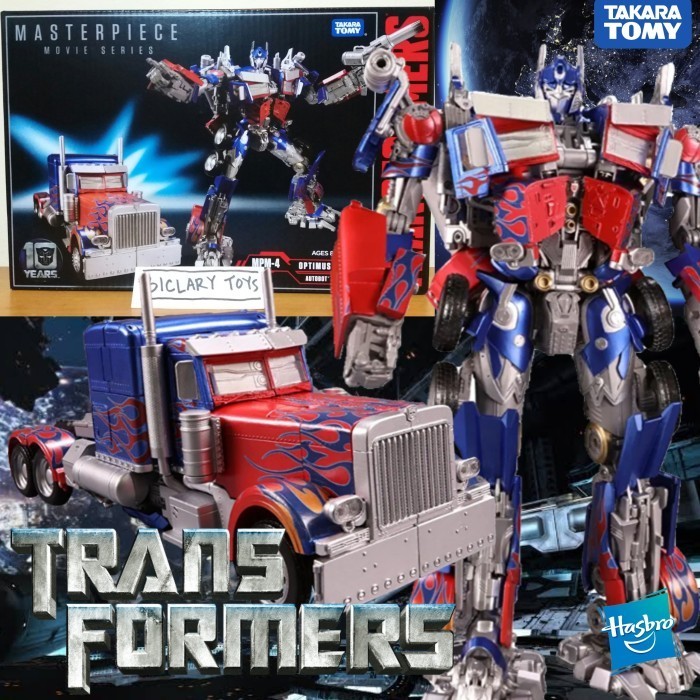 [Original] Original 100 Transformers Optimus Prime Rotf Mpm 4 04 Mpm4 Mpm04 Berkualitas