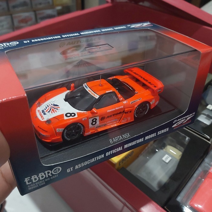 [Original] Ebbro Honda Nsx Arta Jgtc 2004 Terbaru