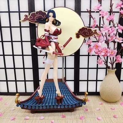 [Ori] Action Figure Sexy Adult One Piece Boa Hancock Kimono Sakura Limited