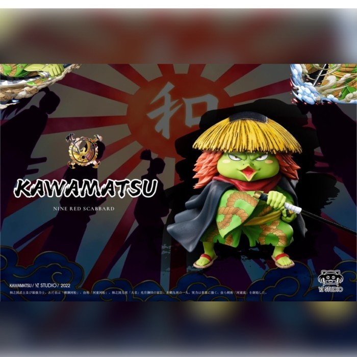 [Ori] Yz Studio Wcf Resin Kawamatsu / One Piece Diskon