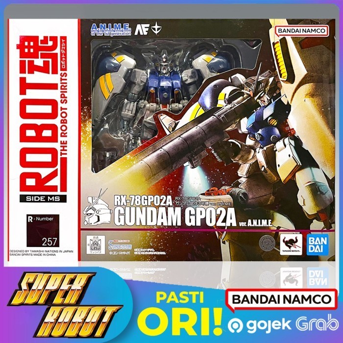 [Ori] Roda Robot Spirits Side Ms Rx-78Gp02A Gundam Gp02A Ver Anime - Bandai Terbaru