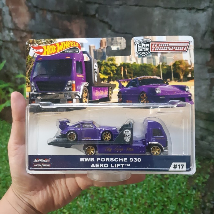 [Original] Hot Wheels Porsche 930 Rwb Aero Lift Team Transport Terbaru
