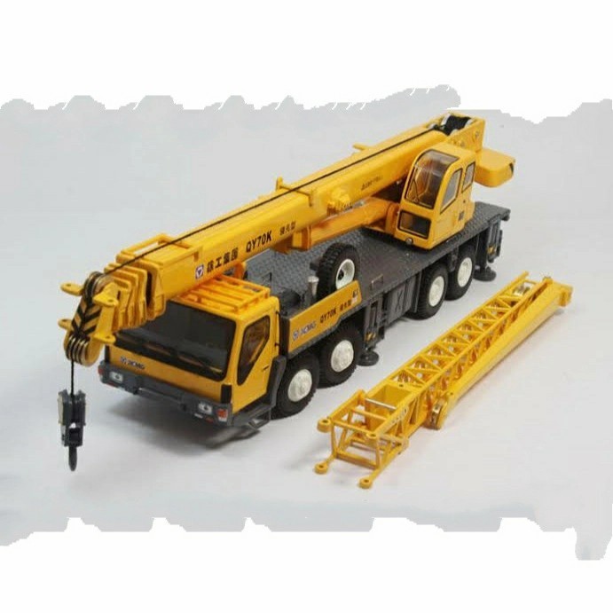 [Original] 1:50 Diecast Crane Xcmg Qy 70K Alat Berat Miniatur Harga Murah Berkualitas