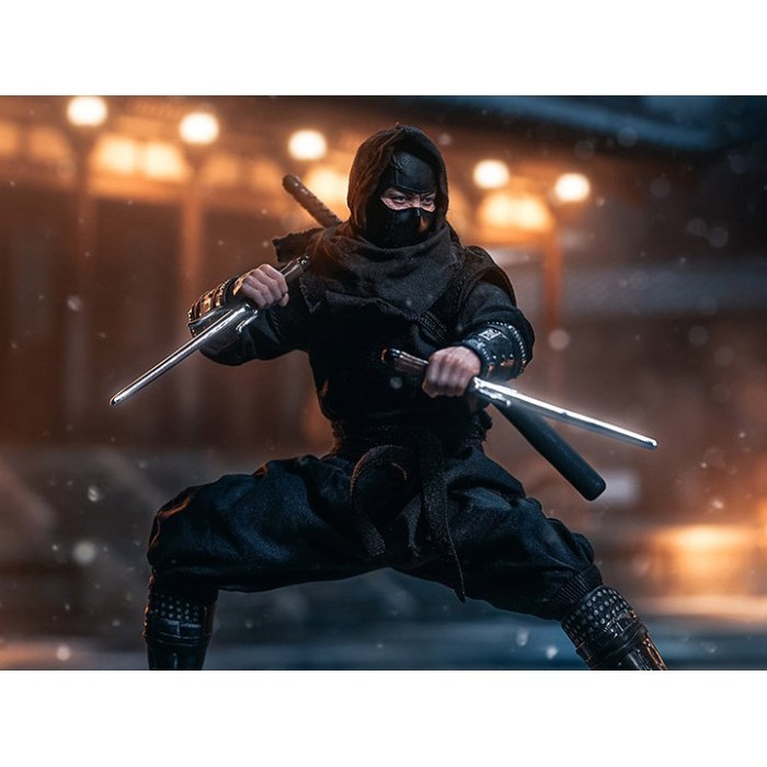 [Ori] 6Inch X Vtoys 1/12 Shadow Black Ninja Berkualitas