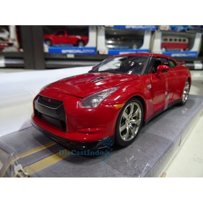 [Original] Jada - Nissan Gtr R-35 Red - Skala 1:24 Limited