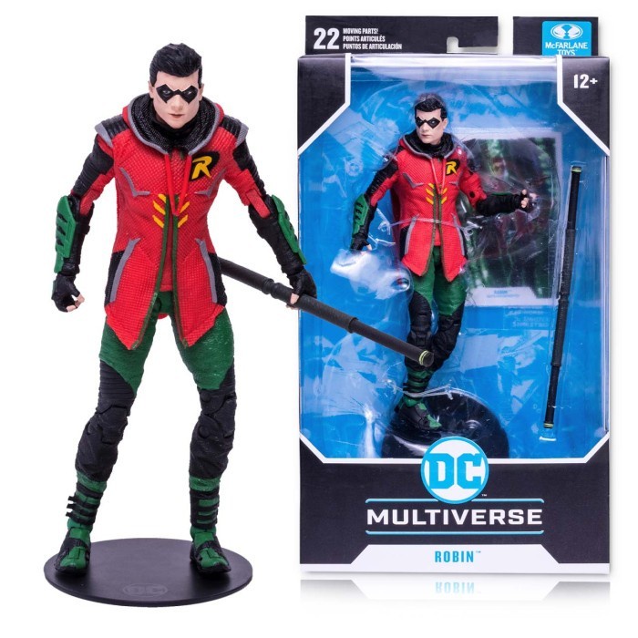 [Original] Mcfarlane Toys Dc Multiverse Robin Gotham Knights Wv6 Action Figure Terbaru