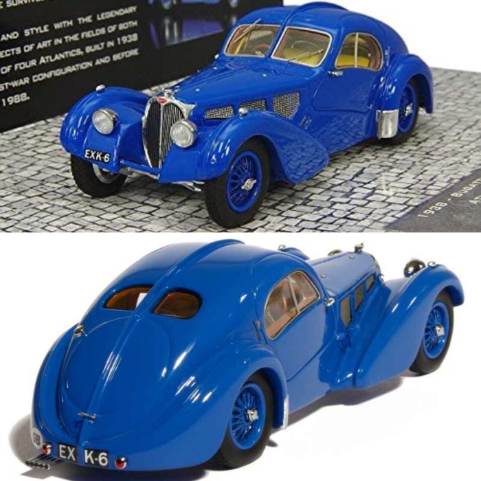 [Original] 1:43 Minichamps First Class 1938 Bugatti Type 57Sc Atlantic Diskon