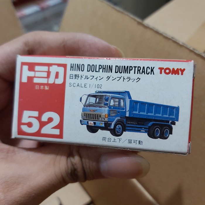 [Original] Tomica No.52 Hino Dolphin Dump Truck Jpn Limited