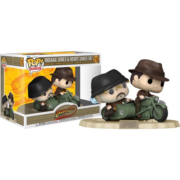 [Ori] Funko Pop Ride Indiana Jones - Indiana Jones  Hendry Jones Sr Limited