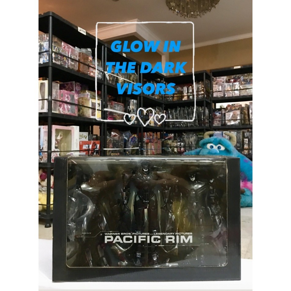 [Ori] Pacific Rim Legendary Pictures Asli/Ori Neca Glow In The Dark Visors Limited