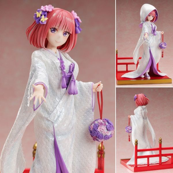 [Original] Pvc Figure 1/7 Nino Nakano - Shiromuku Ver. Terbatas
