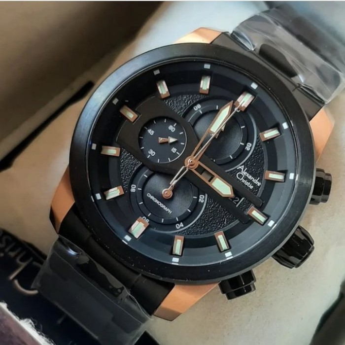 ✅New Jam Tangan Pria Original Alexander Christie Ac 6559 Original Ac6559 Berkualitas