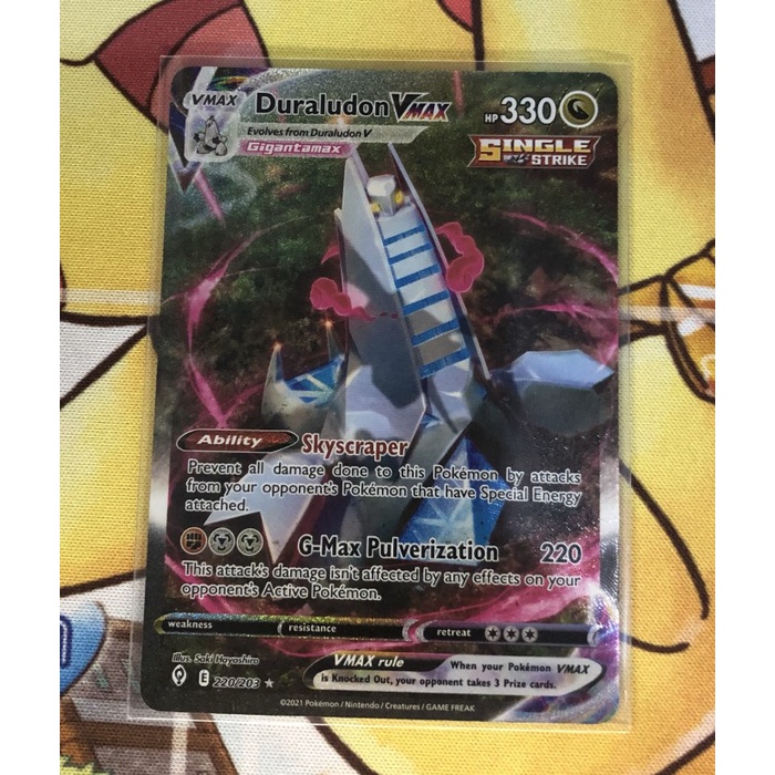 ✅Baru Pokemon Tcg Duraludon Vmax Alternate Art Evolving Skies Terbaru