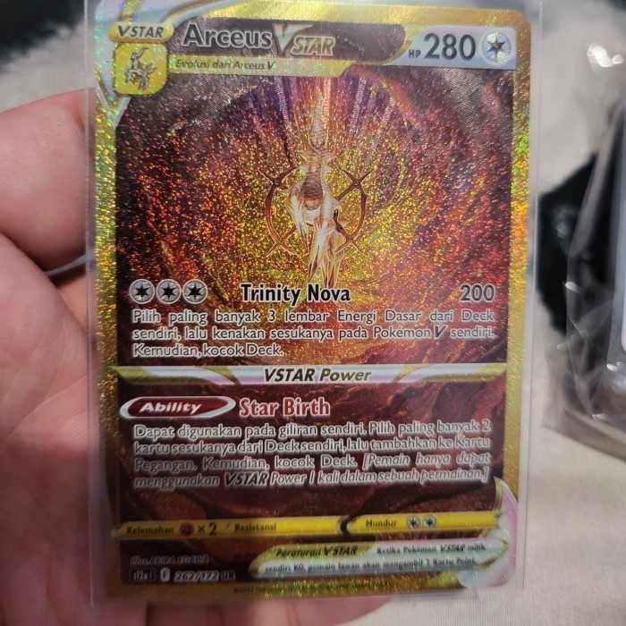 ✅Baru Kartu Pokemon Tgc Arceus Vstar Terbatas