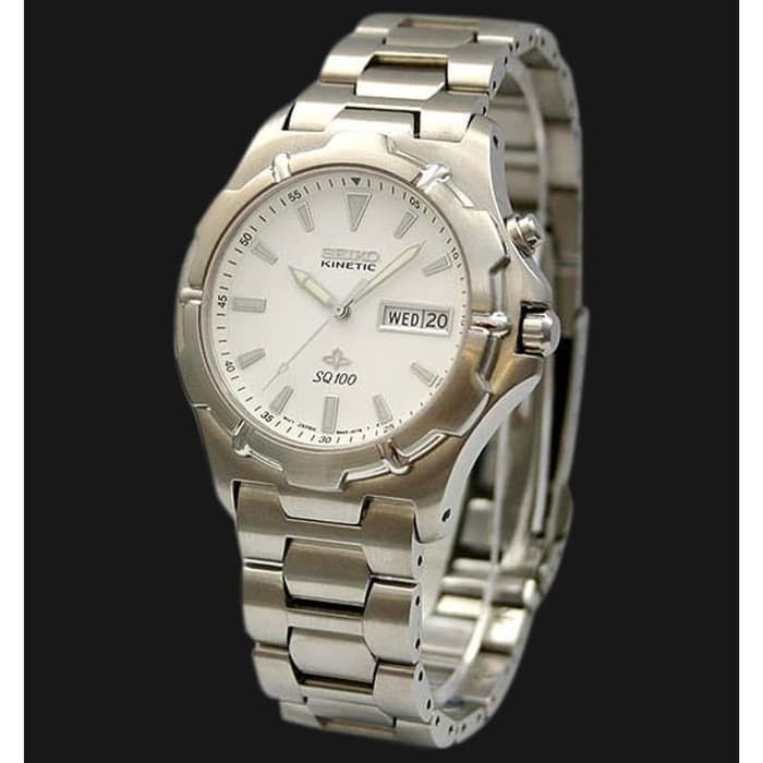 ✅New Seiko Men Kinetic Skj081 Skj081P1 Original Limited