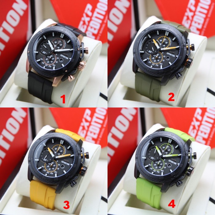 ✅New Jam Tangan Pria Exp Expedition 6810 E6810 E6810M Original Terbaru