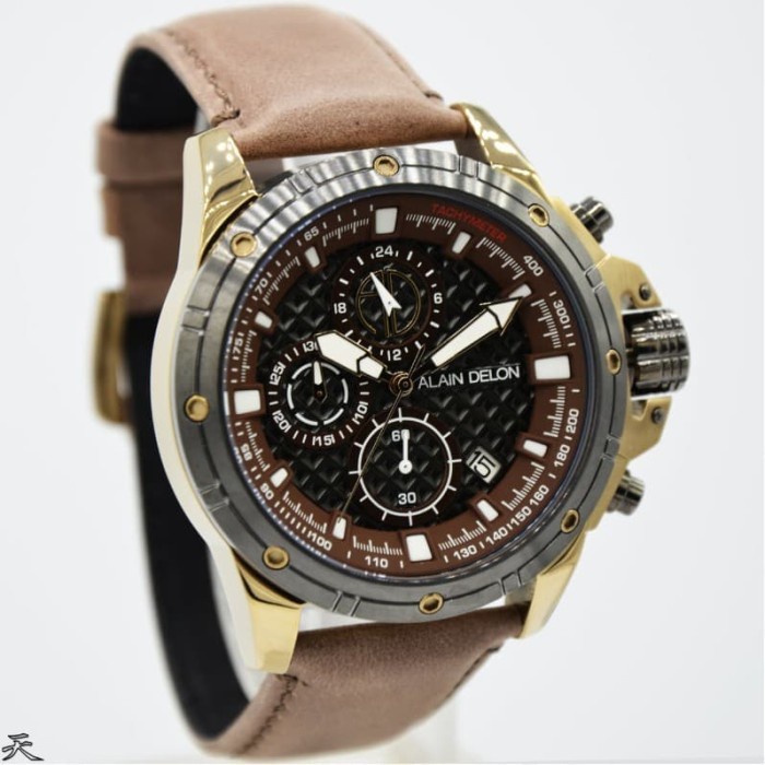 ✅Original Jam Tangan Alain Delon Original Ad435-1342C Original 100 Alain Delon Berkualitas