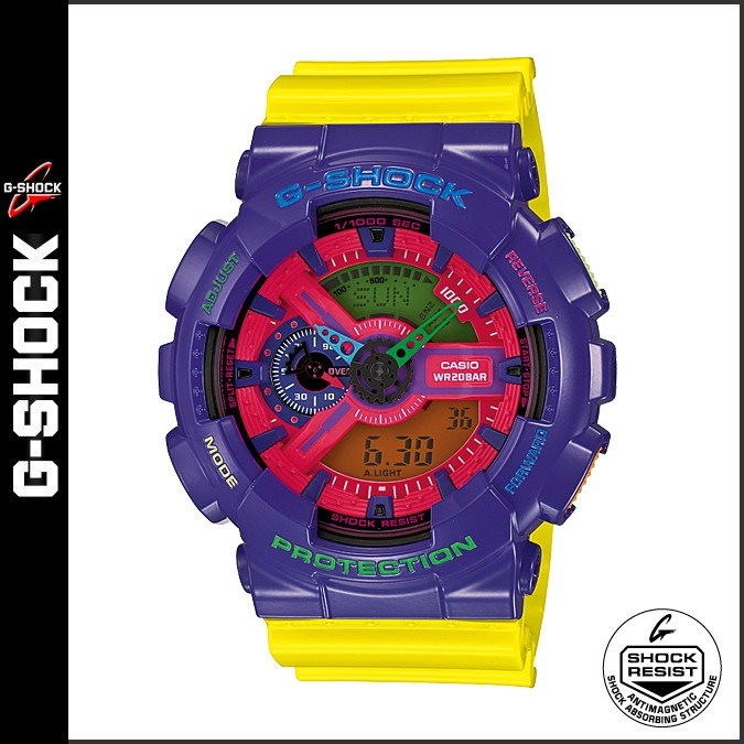 ✅Original Casio G-Shock Original / Ga-110Hc-6Adr Diskon