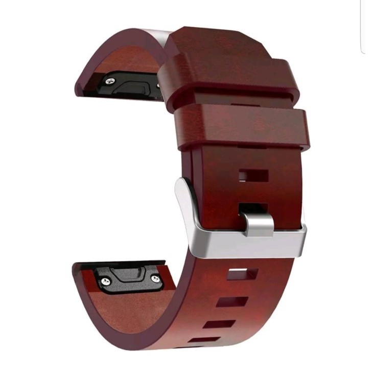 ✅Original Garmin Fenix 3 Fenix 3Hr Fenix 5X D2 Bravo Quick Fit Leather Strap Limited