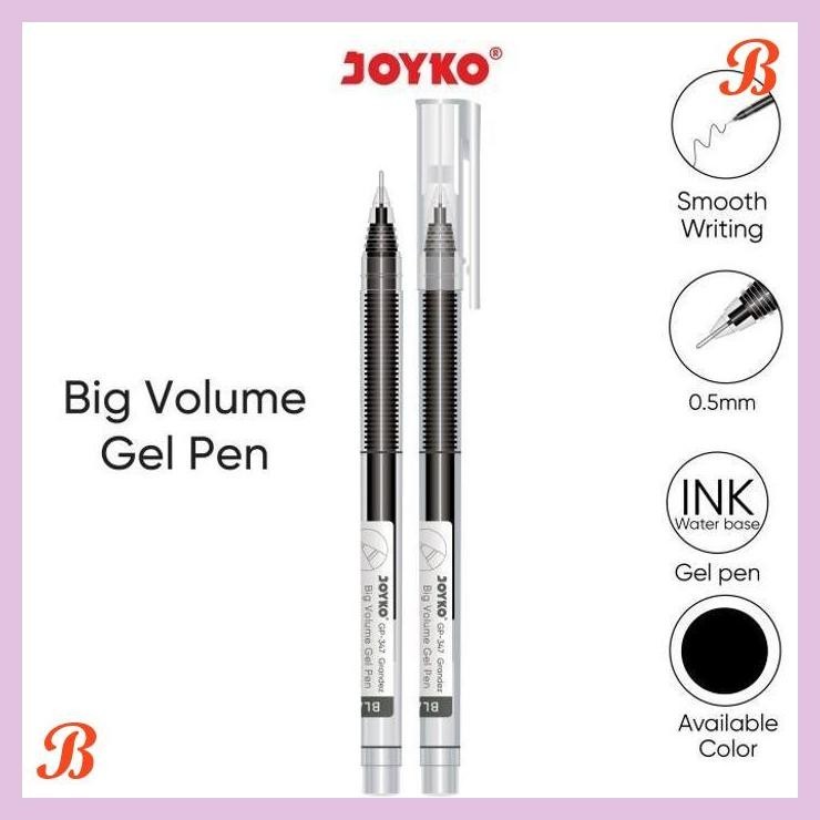 

| KG | JOYKO BIG INK VOLUME GEL PEN PULPEN PEN JOYKO JEL TINTA BANYAK GP-347