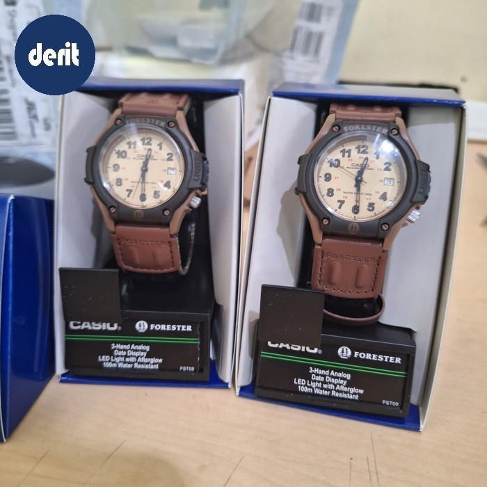 ✅Ready New Casio Forester Ft-500Wc-5B Ft-500 Strap Canvas Velcro Original Berkualitas