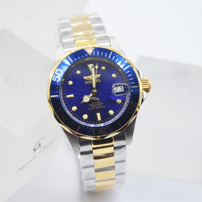 ✅Original Jam Tangan Pria Invicta 8928 Rantai Silver Gold Original Swiss Made Terbatas