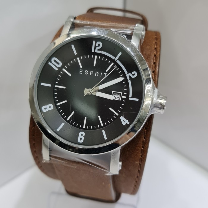✅Original Jam Tangan Pria Esprit Archie Cuff Brown Original Garansi Resmi Limited