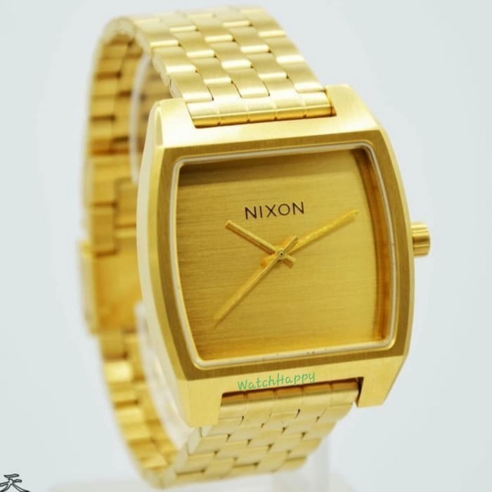✅Original Watchhappy Nixon A1245502 Time Tracker All Gold Stainless 100Original Diskon