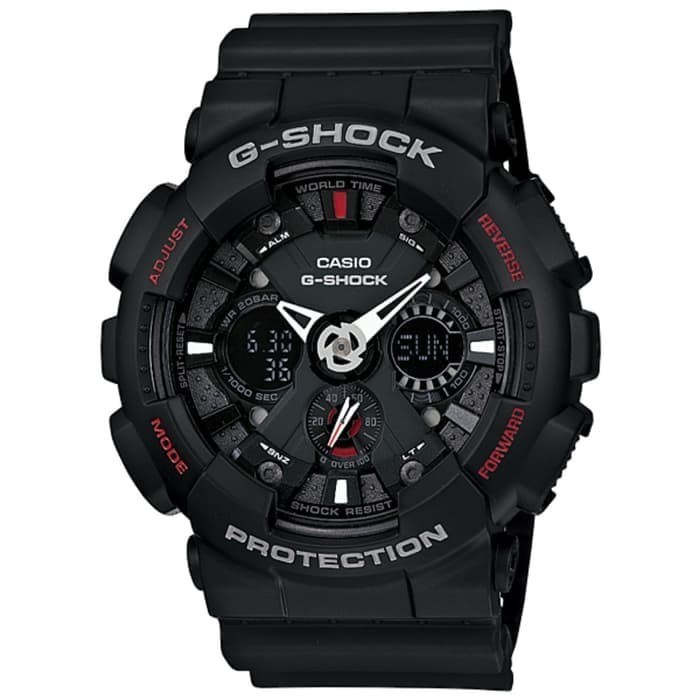 ✅Original Casio G-Shock Ga-120-1A / Gshock Ga120-1A Original  Garansi Limited