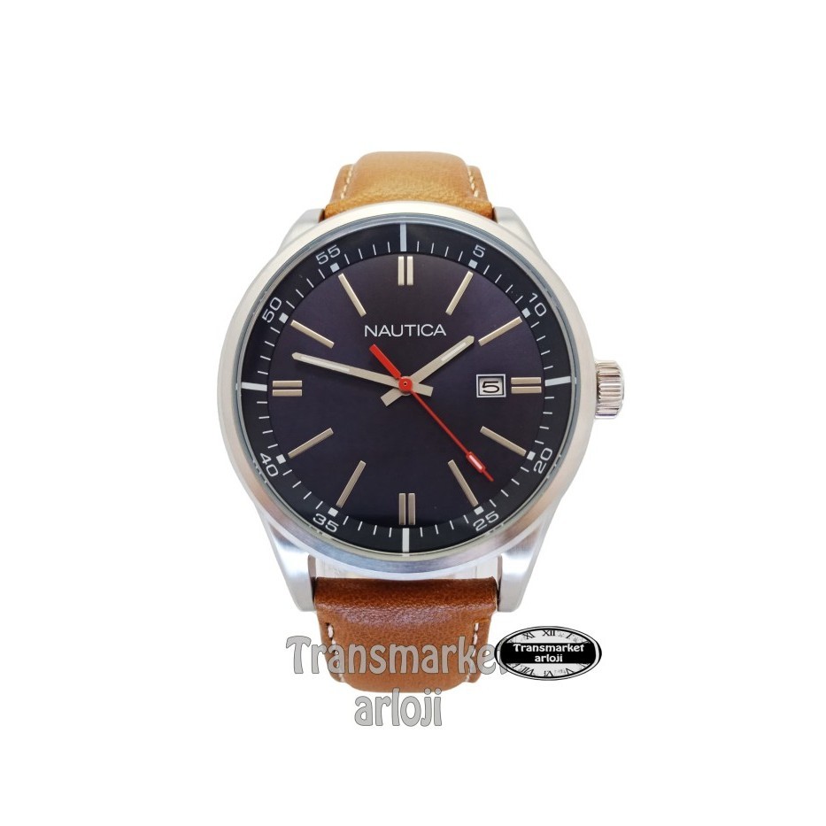 ✅Original Jam Tangan Pria Nautica Napn19003 Silver Hitam Original Garansi Resmi Terbatas