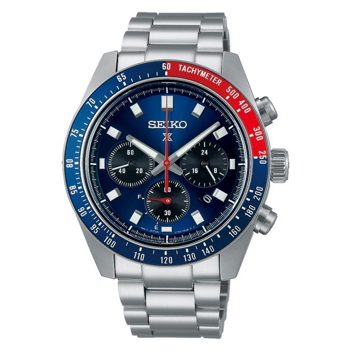 ✅Original Seiko Prospex Ssc913P1 Solar Speedtimer Chronograph Pepsi Original Berkualitas