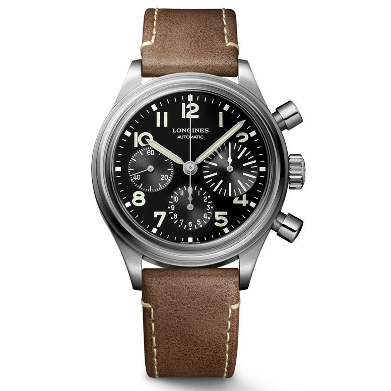 ✅Original Longines Avigation Bigeye Chronograph Automatic L28164532 Berkualitas