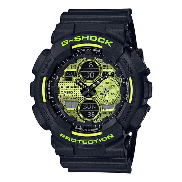 ✅Original Casio G-Shock Ga-140Dc-1A / Gshock Ga-140Dc-1A Original Terbatas