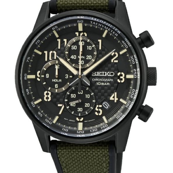 ✅Ready Seiko Chronograph Ssb373P1 / Ssb373 Quartz Wr100M Terbatas