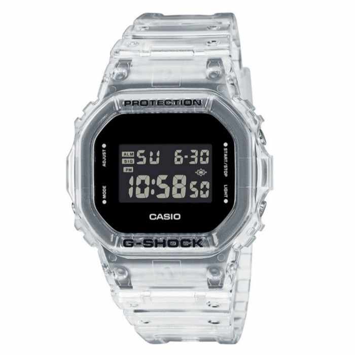 ✅Ready Casio G-Shock Dw-5600Ske-7Dr / Dw5600Ske-7 Skeleton Original Diskon