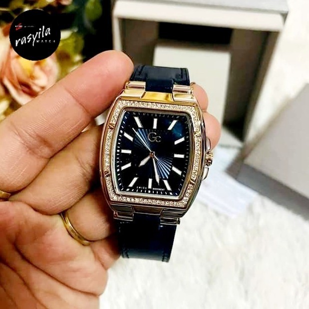 ✅Termurah Jam Tangan Wanita Guess Collection Gc Y90002L7Mf Couture Tonneau Limited
