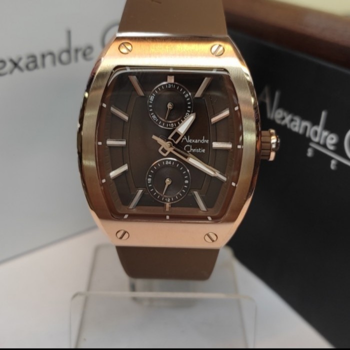 ✅Termurah Jam Tangan Wanita Original Alexandre Christie Ac 2944 Bf Rubber Solid Terbatas
