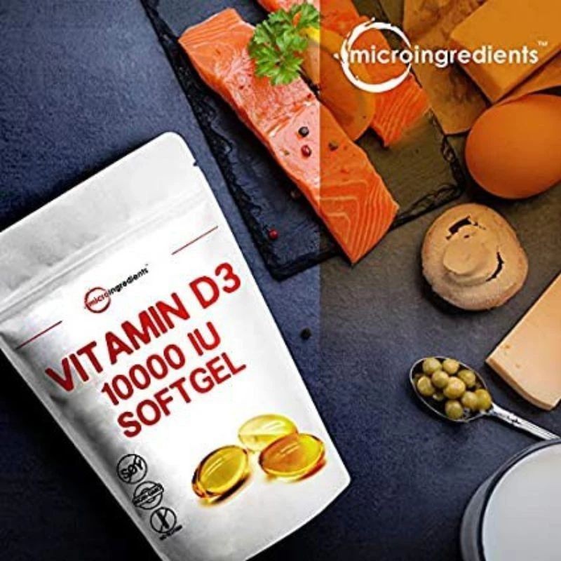 VITAMIN D3 10000IU 500 SOFGIEL ASLI USA