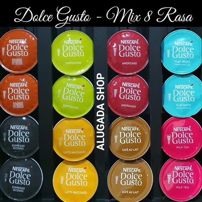 

Mix 8 Rasa - Kapsul Nescafe Dolce Gusto - Cappuccino Mix