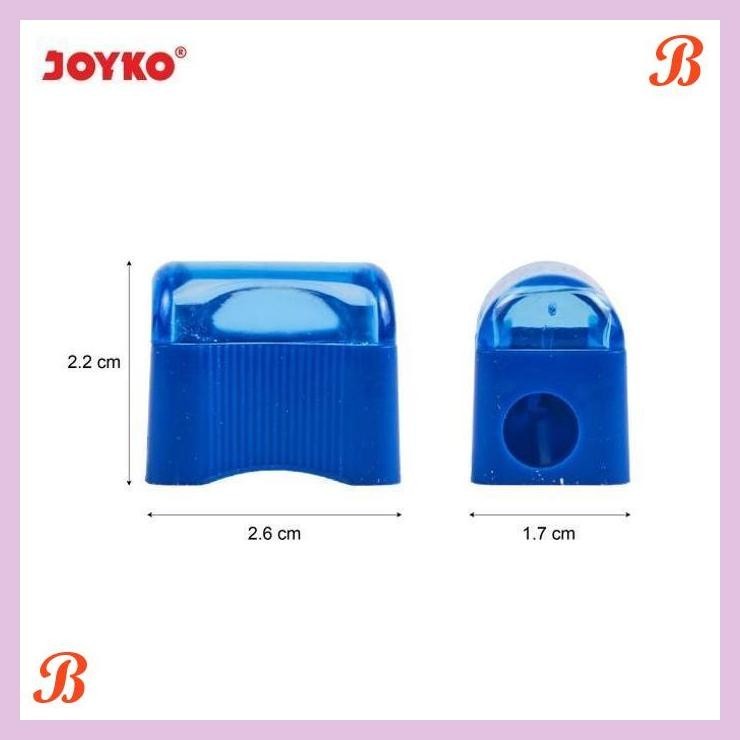 

| KG | JOYKO SHARPENER COLOURS SERUTAN RAUTAN PENSIL WARNA WARNI SP-362