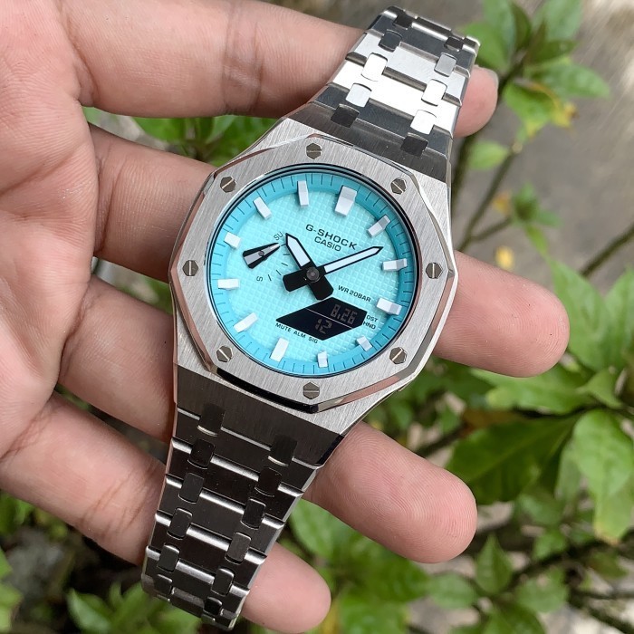 ✅Ready Casio G-Shock Ga-2100 Tiffany Casioak Gen 3 Original Terbaru