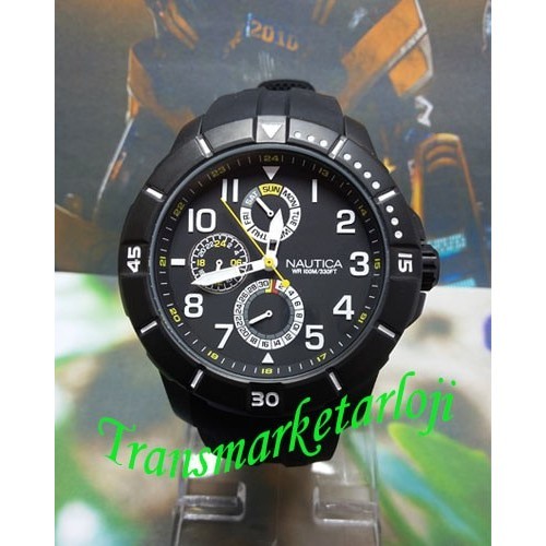 ✅Ori Jam Tangan Pria Nautica Nai13504G Hitam Original Garansi Resmi Diskon