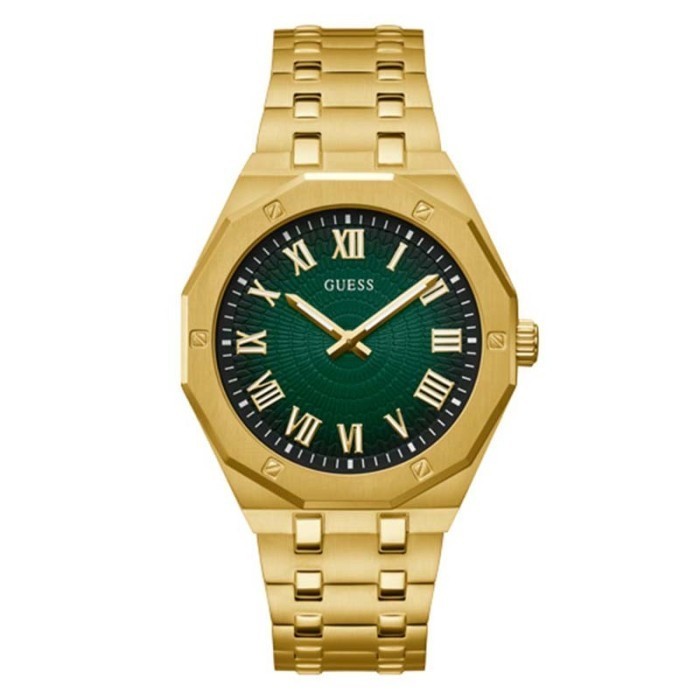 ✅Ori Jam Tangan Pria Guess Gw0575G2-Gold Diskon