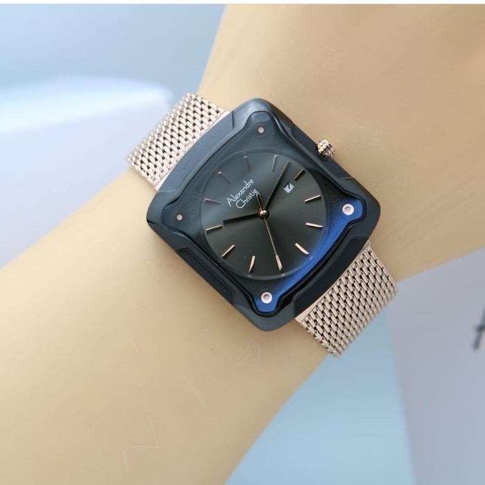 ✨Baru Alexandre Christie Original Wanita Ac3030 - Ac 3030 Black Rosegold Diskon