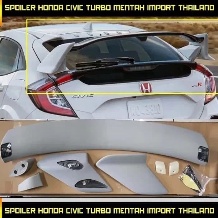 ✨New Spoiler Civic Turbo Type R Tithum Thailand Diskon